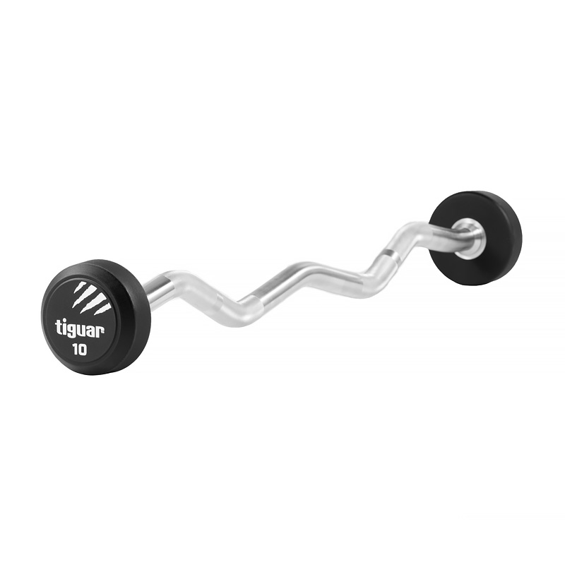 Tiguar PU olympijská činka lomená 10 kg
