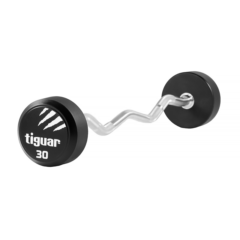 Tiguar PU olympijská činka lomená 30 kg