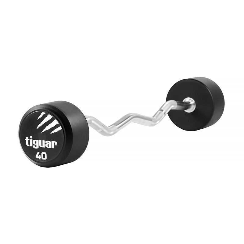 Tiguar PU olympijská činka lomená 40 kg
