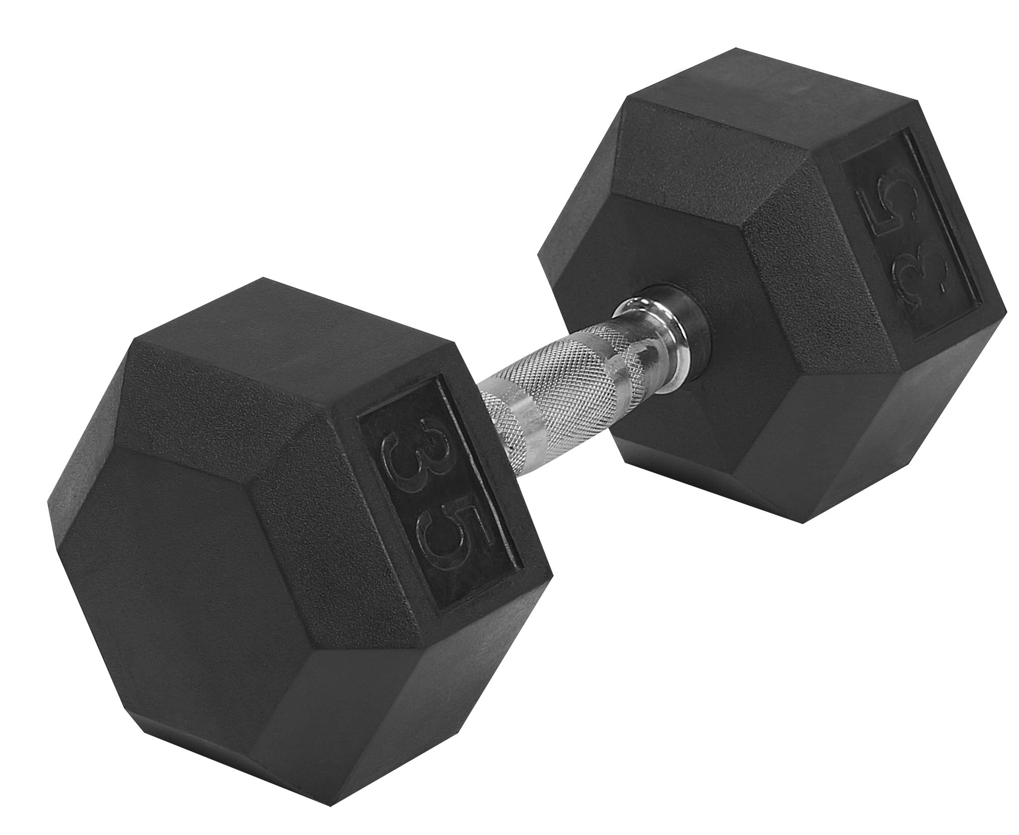 Hammer Strength Jednoruční činky gumové HEX 45 kg (pár)