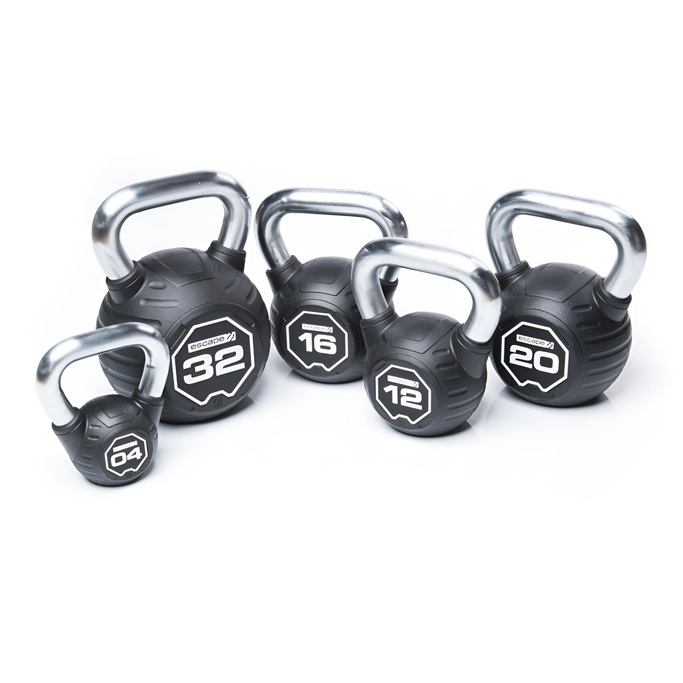 Pogumovaný kettlebell Escape – 28 kg