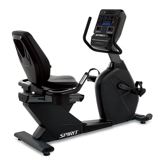 Spirit – Cyklistický trenažer s opěrkou CR900 LED, černý